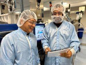 Kenny Gross working at Accumold